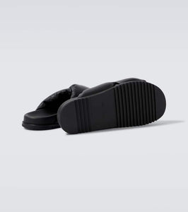Rick Owens Donut Granola leather sandals
