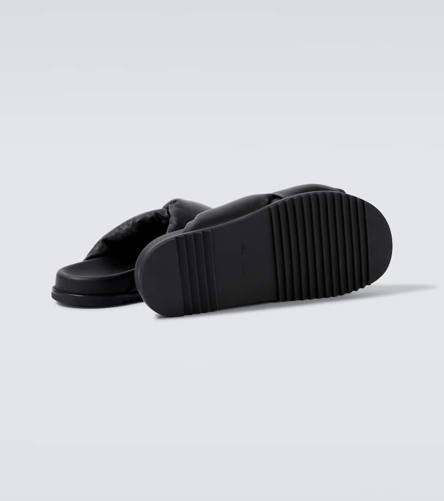 Rick Owens Donut Granola leather sandals