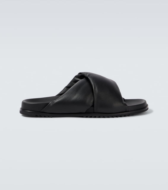 Rick Owens Donut Granola leather sandals