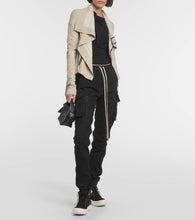 Rick Owens Dunk denim high-top sneakers