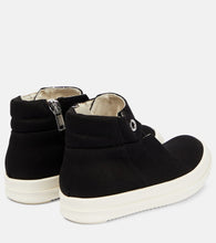 Rick Owens Dunk denim high-top sneakers