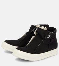 Rick Owens Dunk denim high-top sneakers