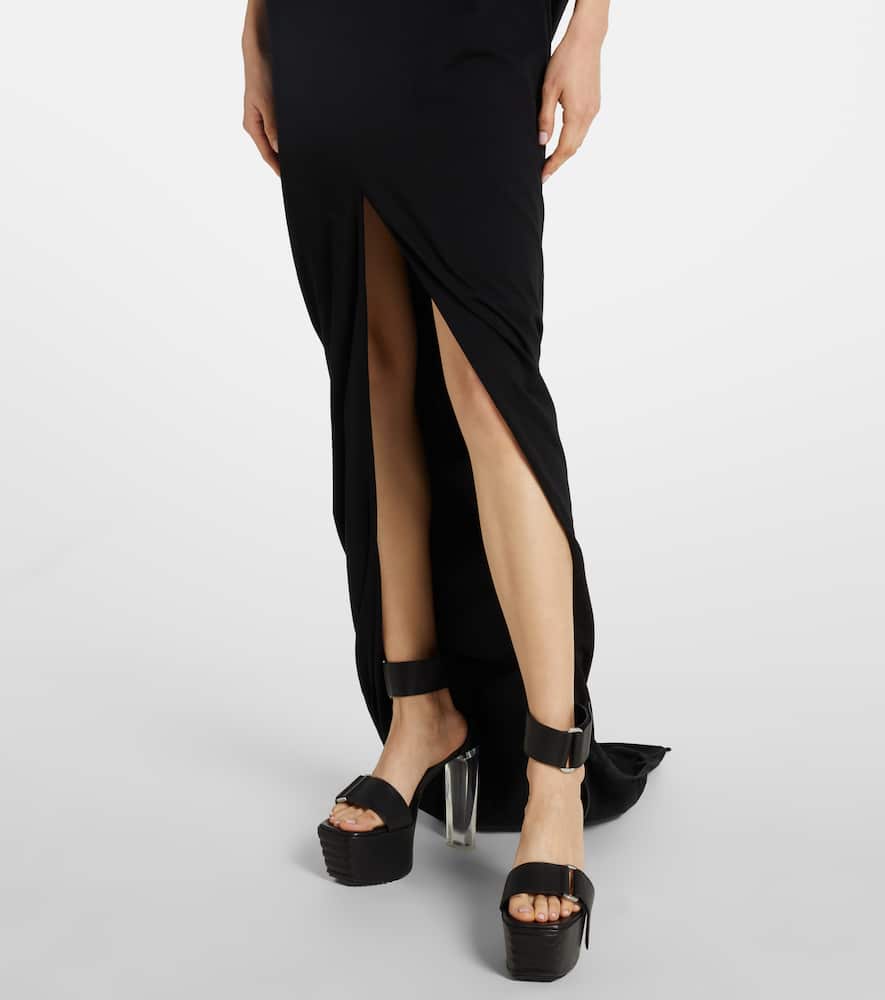 Rick Owens Edfu cotton maxi dress