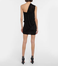 Rick Owens Edfu one-shoulder minidress