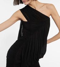 Rick Owens Edfu one-shoulder minidress
