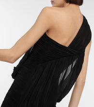 Rick Owens Edfu one-shoulder minidress