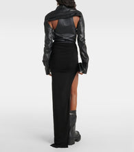 Rick Owens Edfu ruched maxi skirt