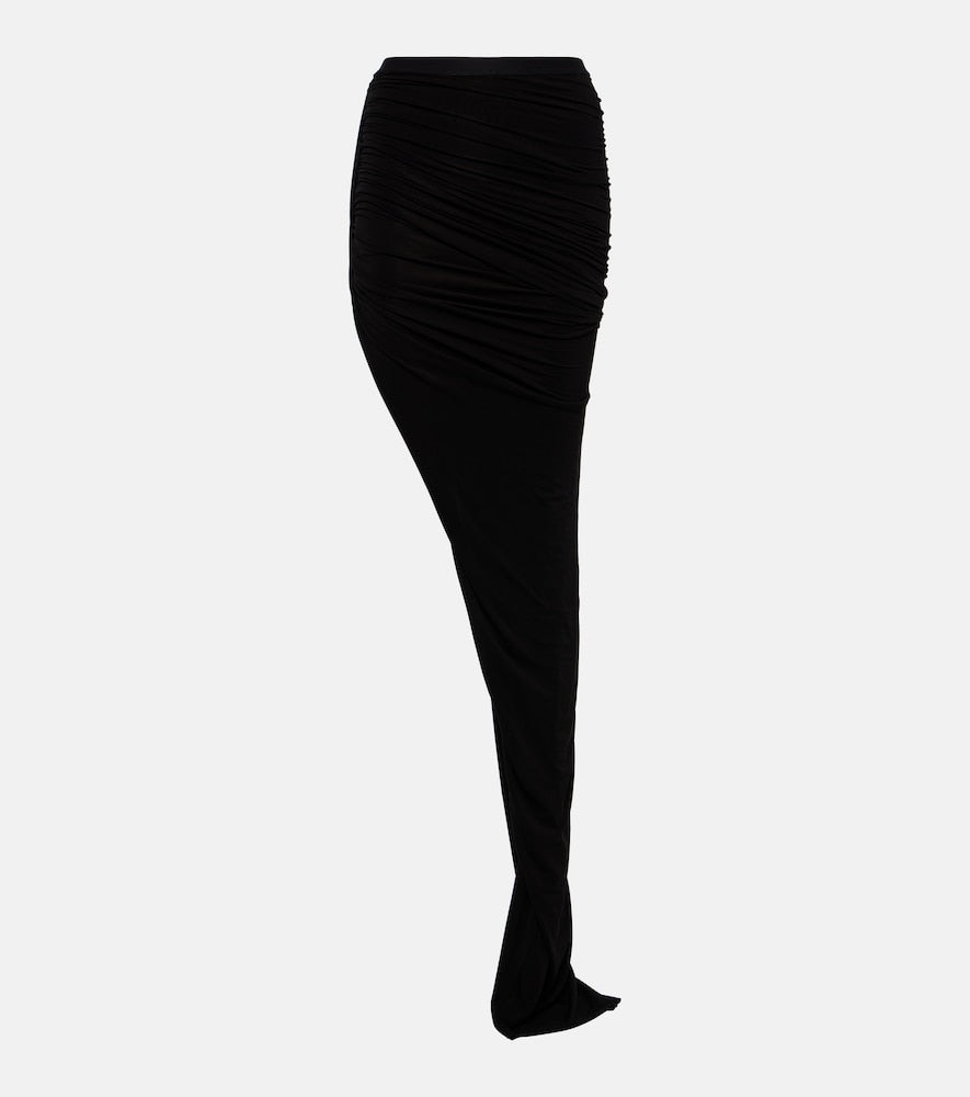 Rick Owens Edfu ruched maxi skirt - Rick Owens Edfu 褶皱长裙