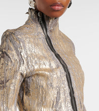 Rick Owens Gary coated denim jacket