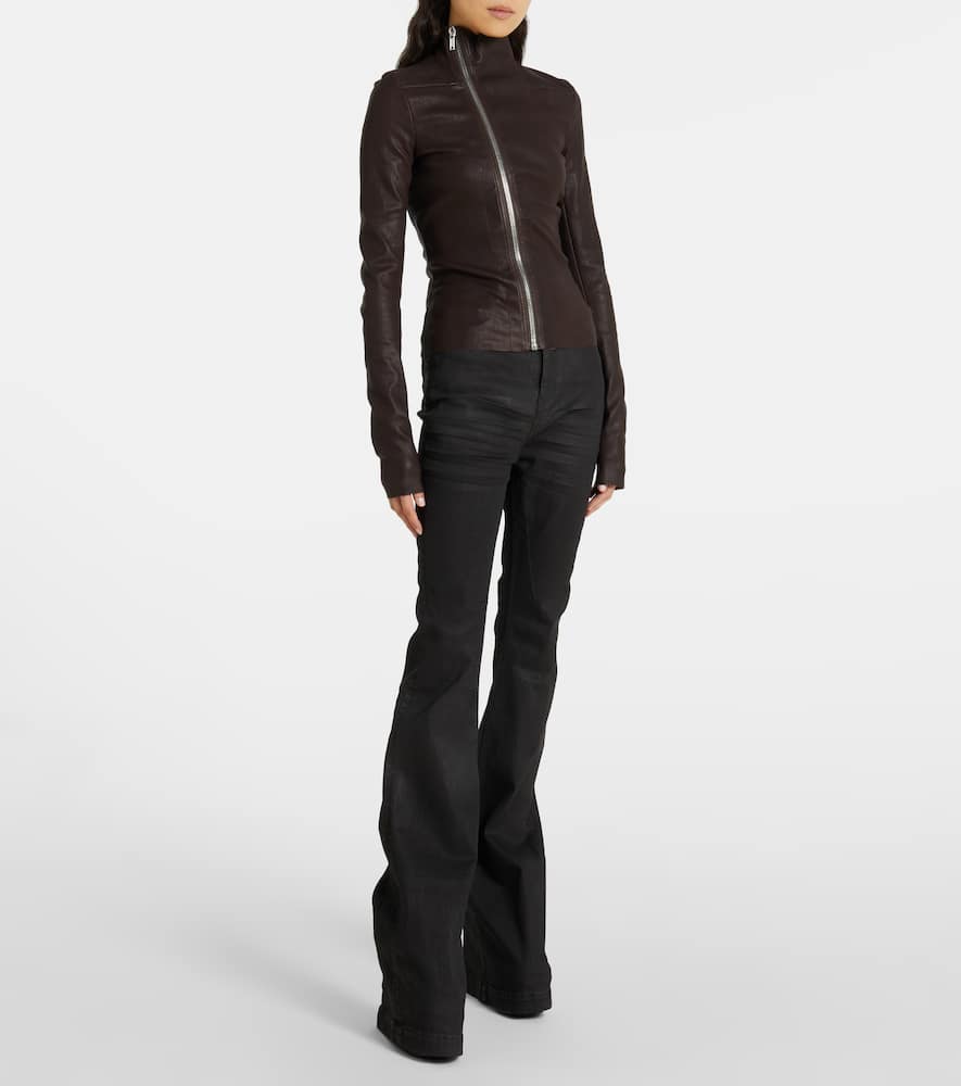 Rick Owens Gary leather jacket