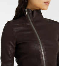 Rick Owens Gary leather jacket