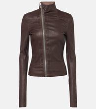 Rick Owens Gary leather jacket