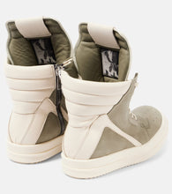 Rick Owens Geobasket leather sneaker