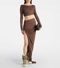 Rick Owens Geobasket leather sneaker