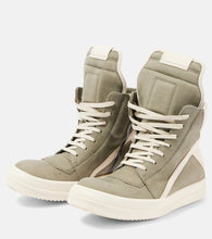 Rick Owens Geobasket leather sneaker