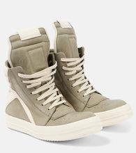 Rick Owens Geobasket leather sneaker