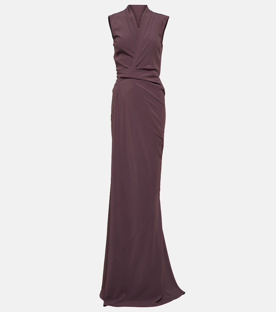 Rick Owens Georgette maxi gown. Rick Owens 乔其纱长裙