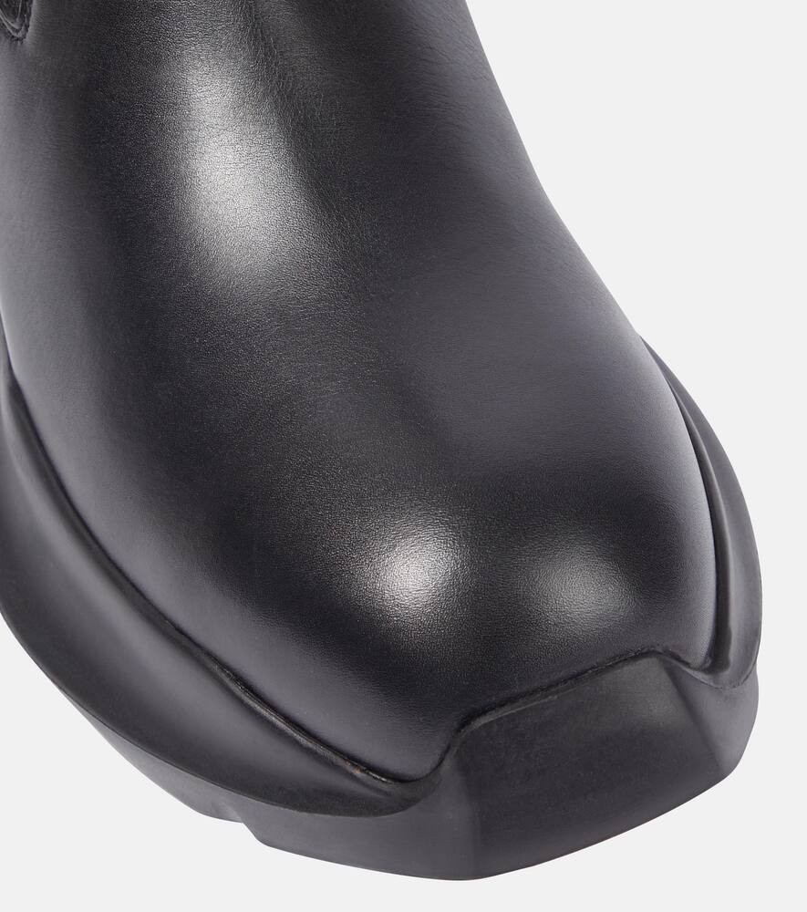 Rick Owens Geth leather ankle boots