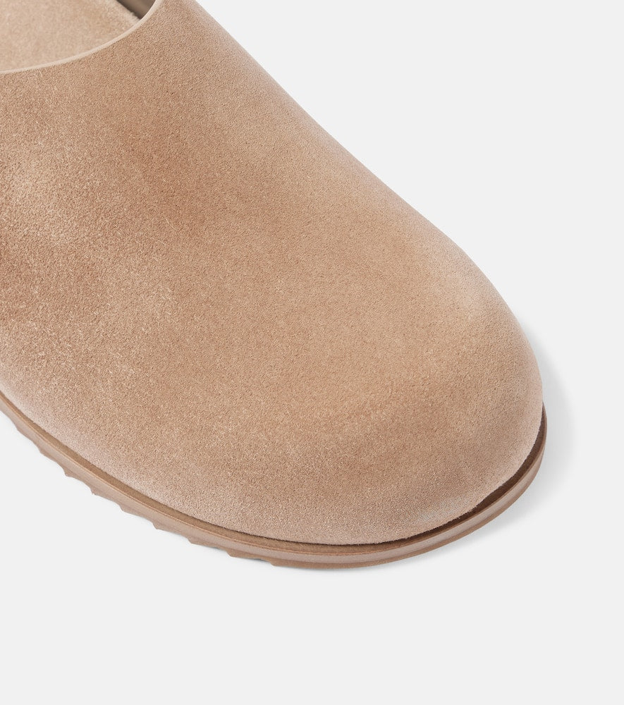 Rick Owens Granola suede mules