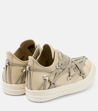 Rick Owens Hollywood Megalace suede sneakers