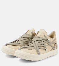 Rick Owens Hollywood Megalace suede sneakers