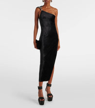 Rick Owens Hydra one-shoulder midi dress
