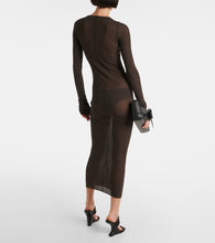 Rick Owens Jersey midi dress