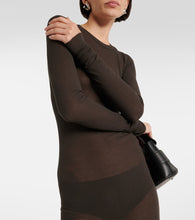 Rick Owens Jersey midi dress