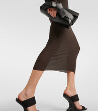 Rick Owens Jersey midi dress