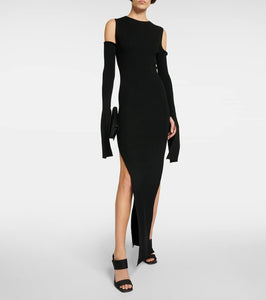 Rick Owens Knitted virgin wool maxi dress