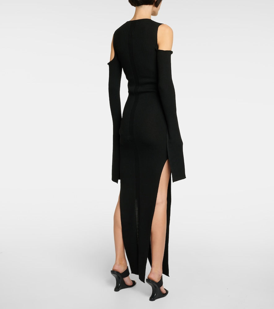 Rick Owens Knitted virgin wool maxi dress