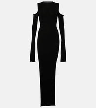 Rick Owens Knitted virgin wool maxi dress