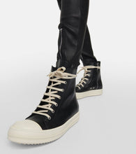 Rick Owens Leather high-top sneakers