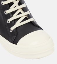 Rick Owens Leather high-top sneakers