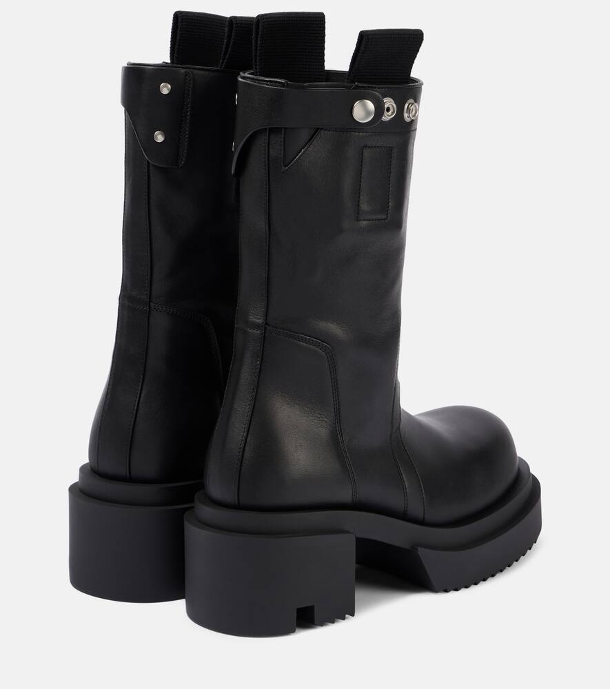 Rick Owens Leather platform boots