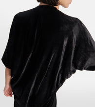 Rick Owens Lilies draped jersey maxi dress