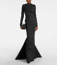 Rick Owens Luna cotton-blend gown