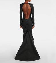 Rick Owens Luna cotton-blend gown