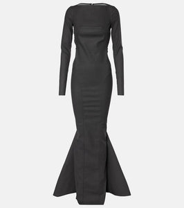 Rick Owens Luna cotton-blend gown