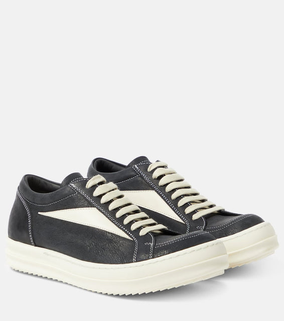 Rick Owens Luxor Vintage leather sneakers