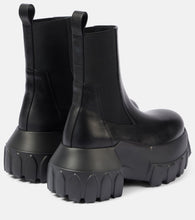 Rick Owens Mega Bumper Beatle leather Chelsea boots