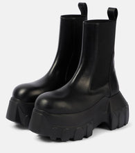 Rick Owens Mega Bumper Beatle leather Chelsea boots