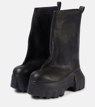Rick Owens Mega Tractor leather ankle boots