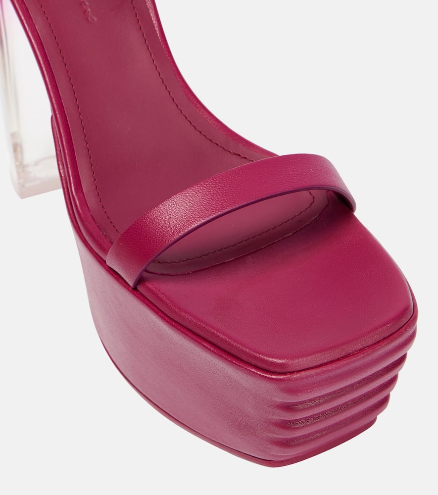 Rick Owens Minimal leather platform sandals