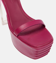 Rick Owens Minimal leather platform sandals