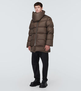 Rick Owens Mountain quilted down jacket