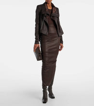 Rick Owens Naska leather biker jacket