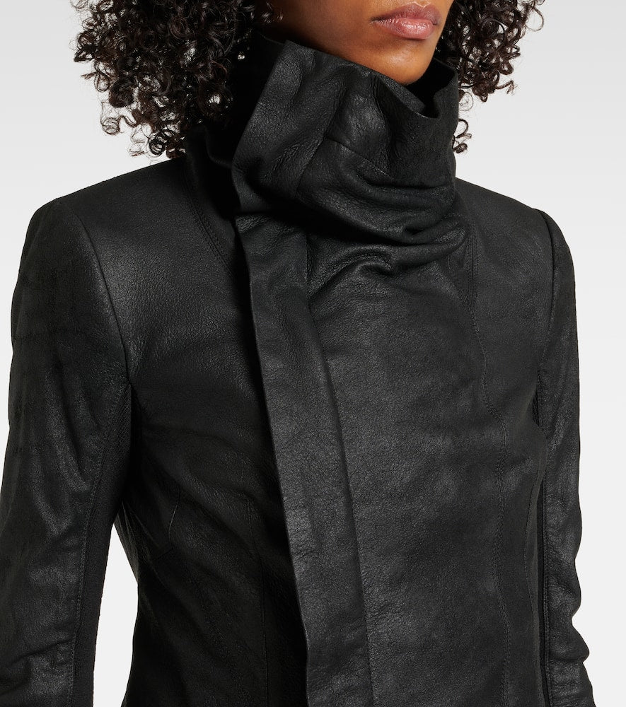 Rick Owens Naska leather biker jacket