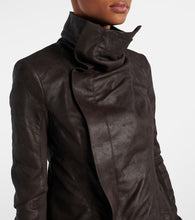 Rick Owens Naska leather biker jacket