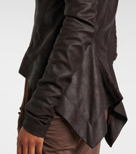 Rick Owens Naska leather biker jacket